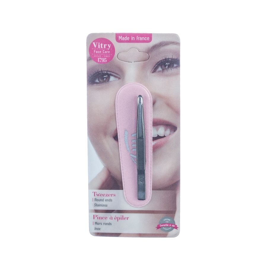 Vitry Classic Epileerpincet Rond Inox 1014