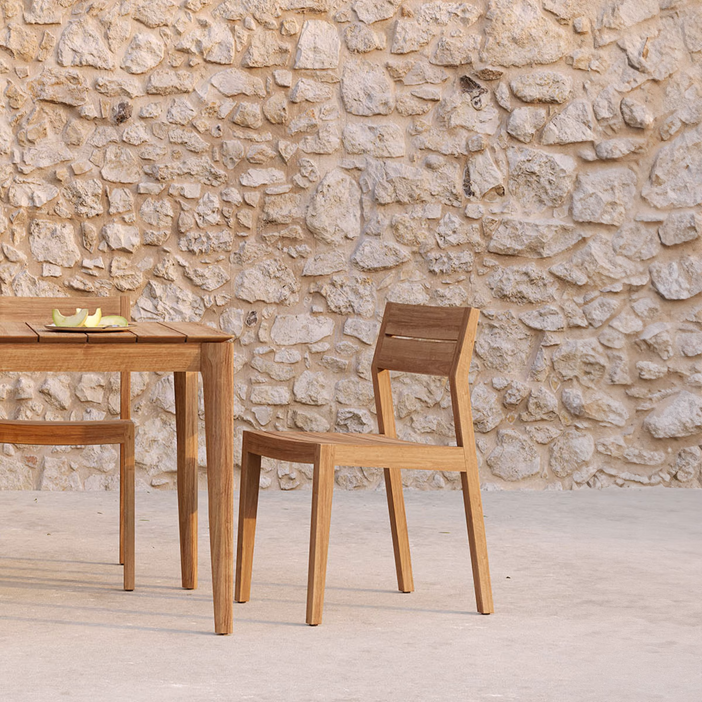 Ethnicraft Tuinstoel EX1 Teakhout - Naturel