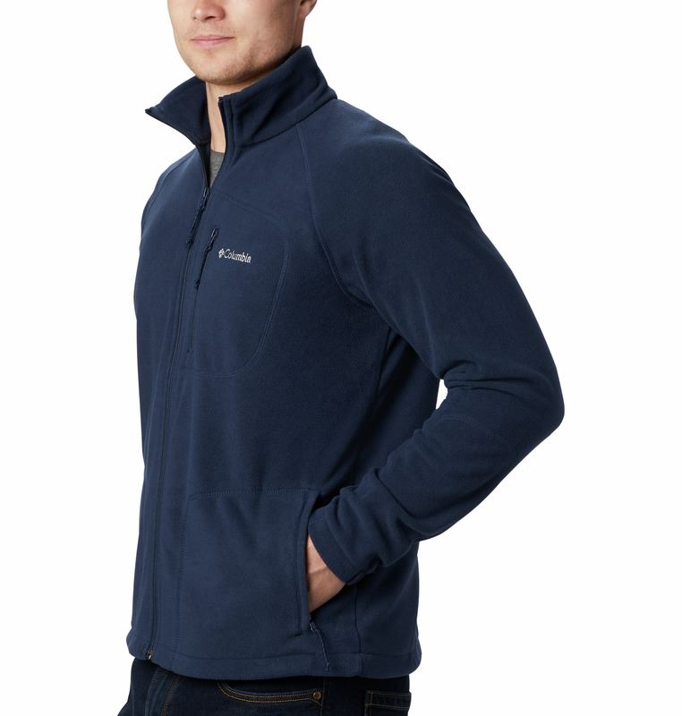 Columbia Fast Trek™ II Full Zip Fleece Heren Collegiate Navy L