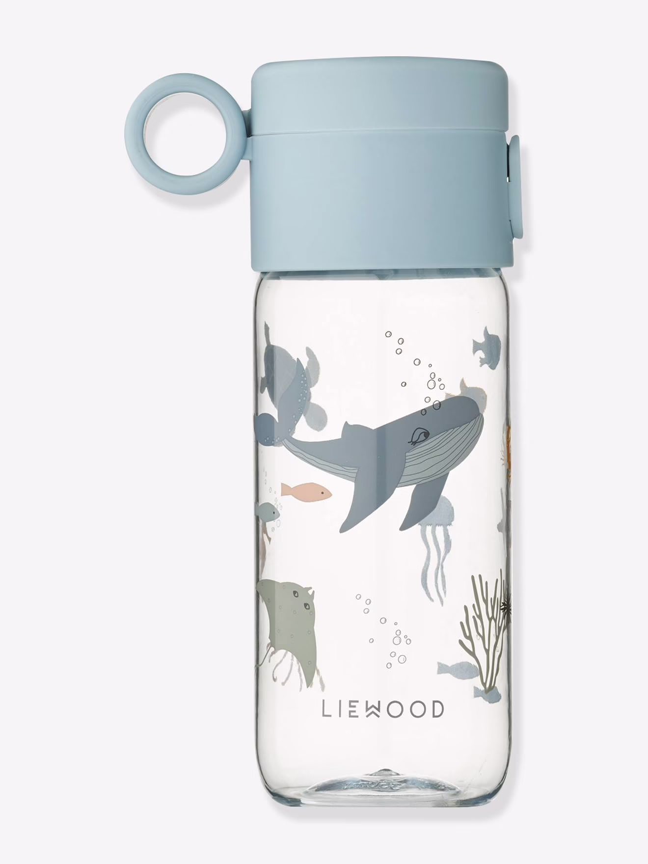 Fles in tritan Clemence 350 ml blauw