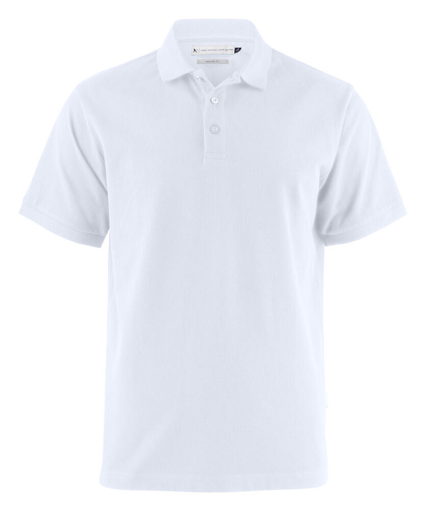 James Harvest 2135031 Neptune Polo Pique Regular Fit Heren