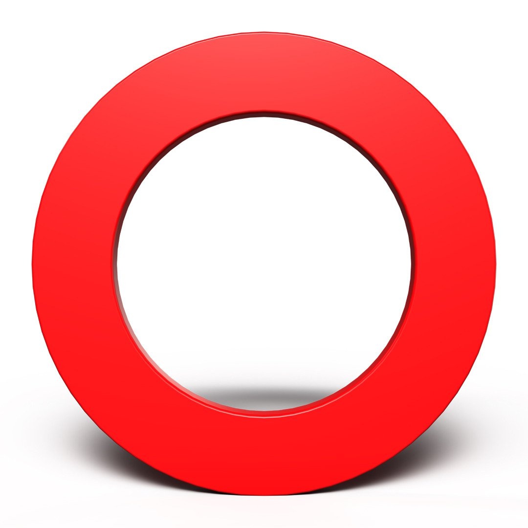 Bulls Dartbord Surround Rood