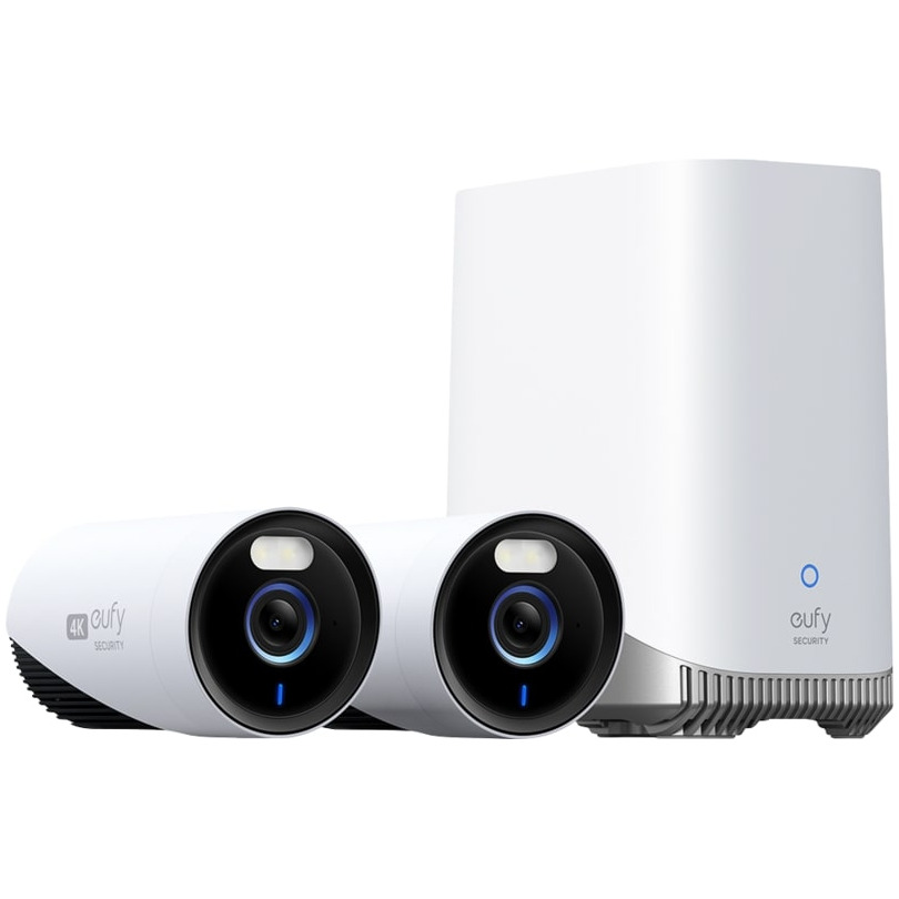 Eufy eufyCam E330 (Professsional) 2-Cam Kit IP-camera Zwart