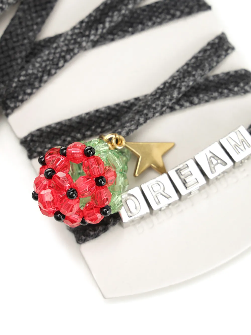 Golden Goose Veterschoenen met sterrenkralen - Grijs