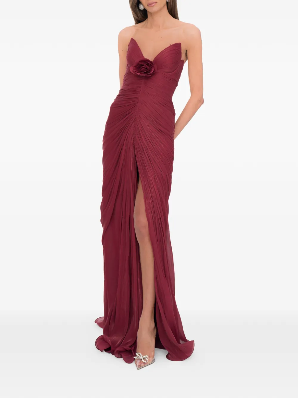Ana Radu Crimson Rose dress - Rood