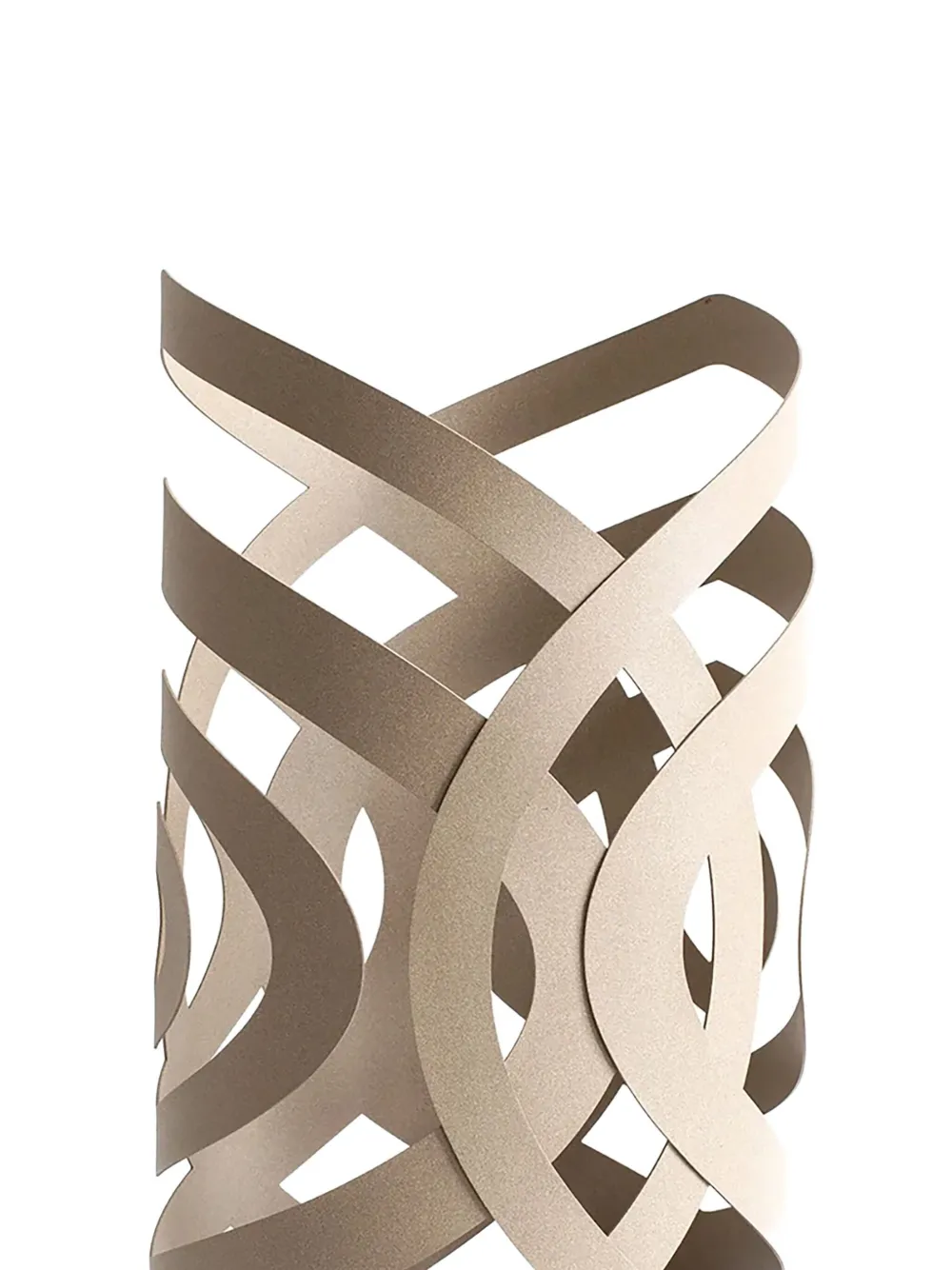 Arti & Mestieri Paraplustandaard met spiraalpatroon (54 cm x 23 cm) - Beige