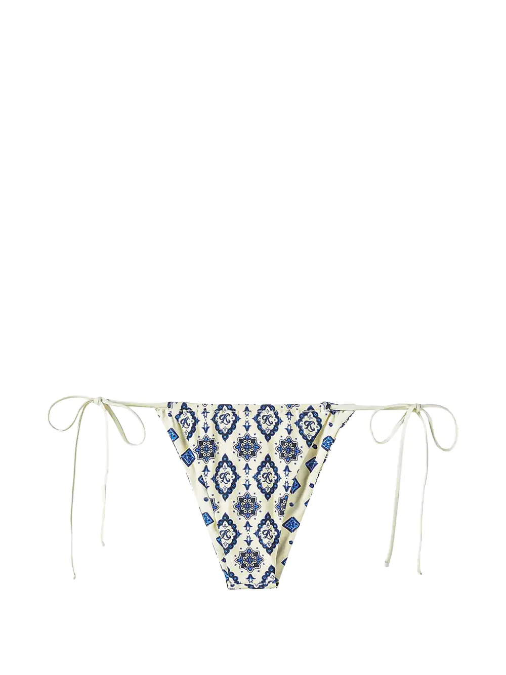KITH Tova bikinislip met gestrikte zijkanten - Wit
