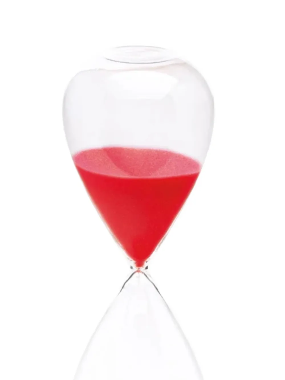 Bitossi Home mini sand hourglass - Rood