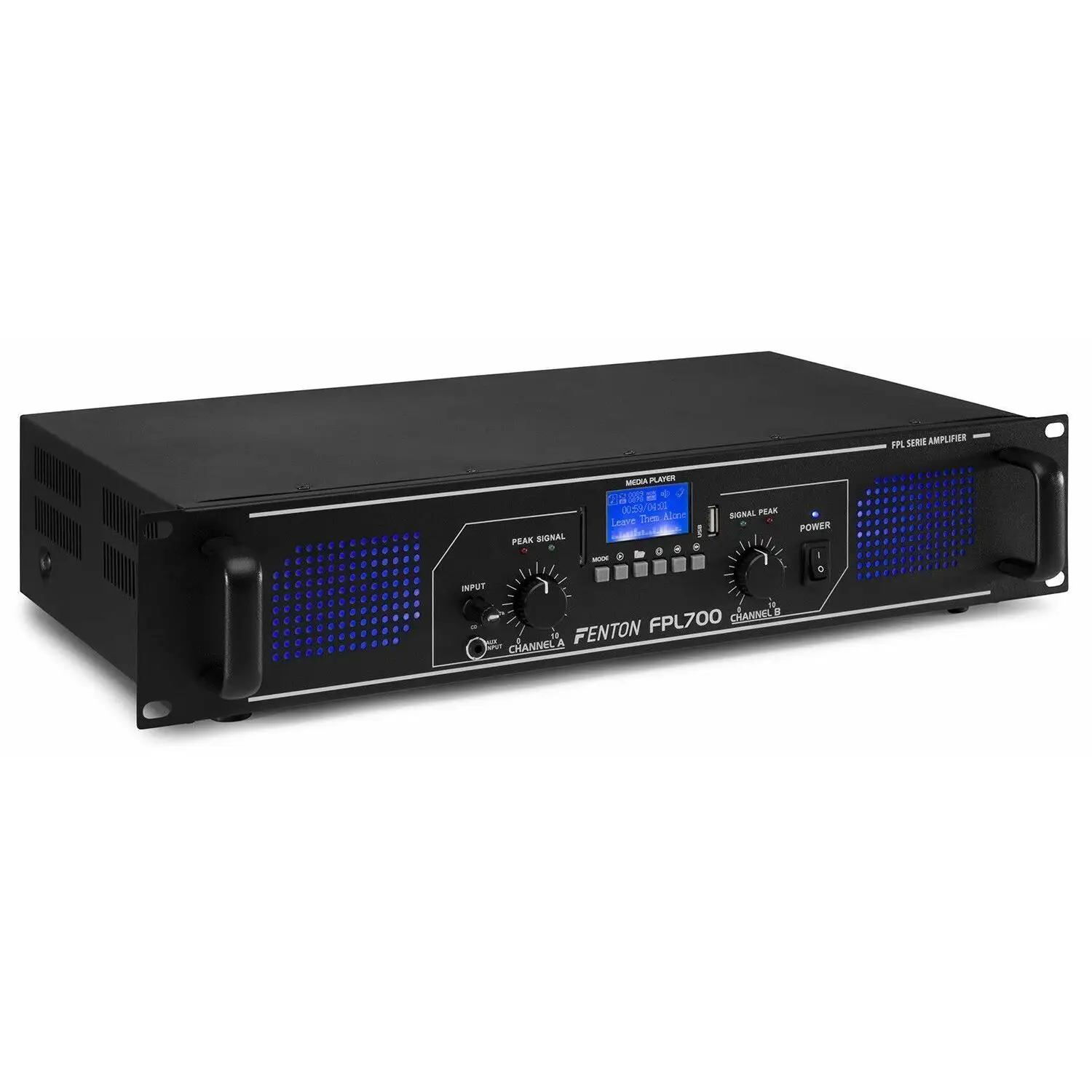 Retourdeal - Fenton FPL700 Digitale versterker 2x 350W met Bluetooth