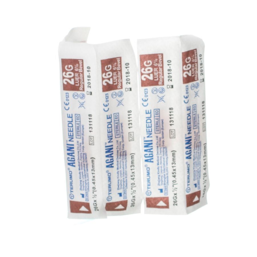 Terumo Naald Agani 26g 1/2 Rb Bruin 10
