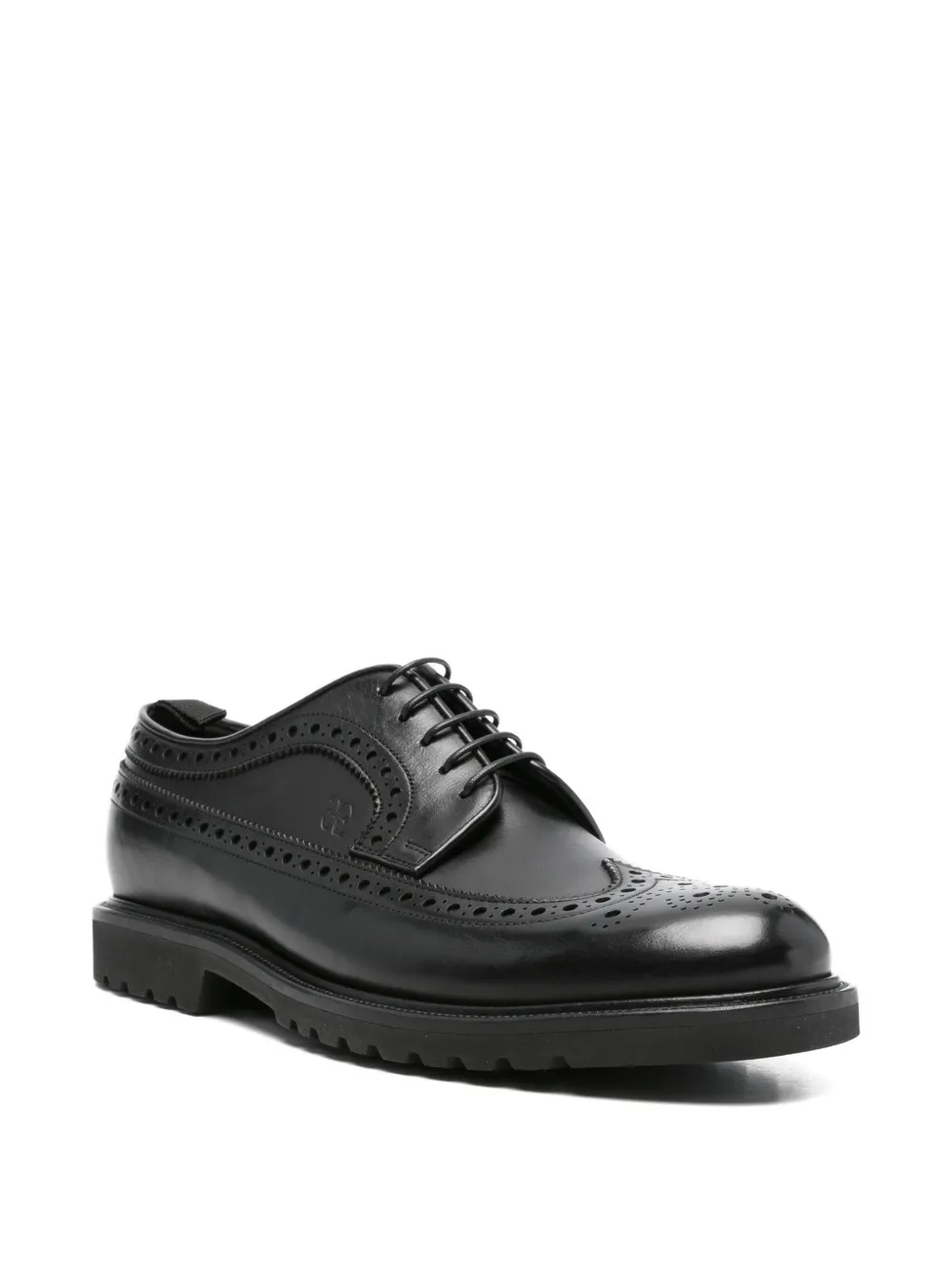 Fabi Derby brogue schoenen - Zwart
