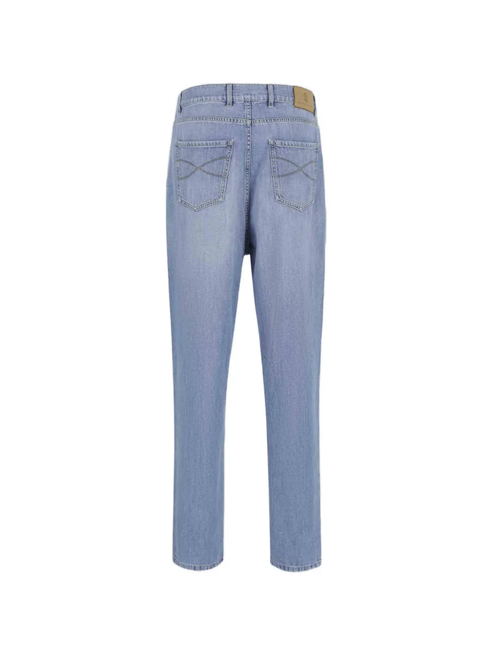 Brunello Cucinelli Geplooide jeans - Blauw