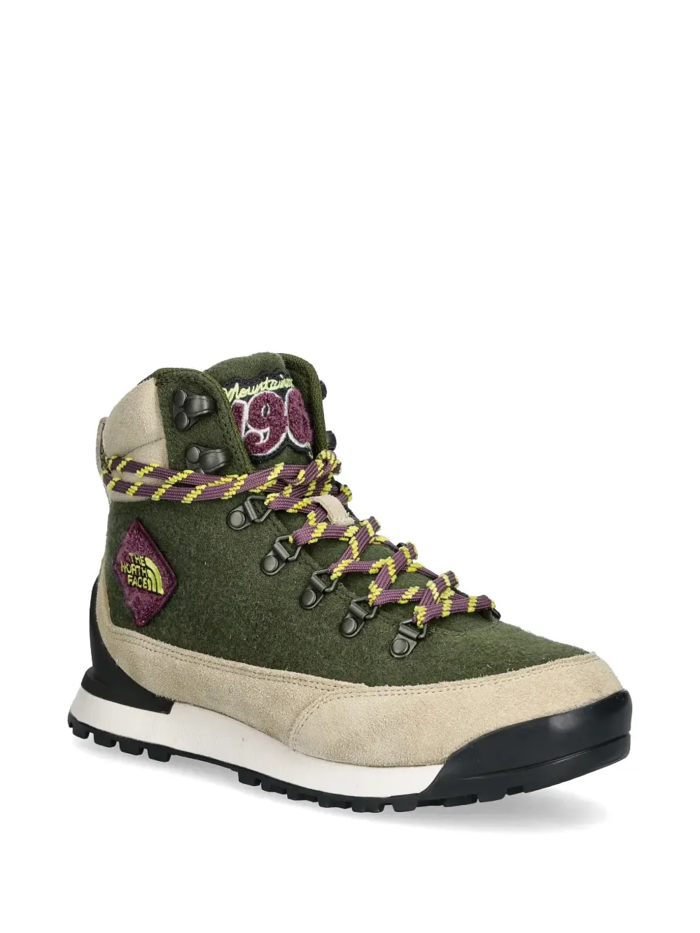 The North Face lace-up fastening boots - Groen