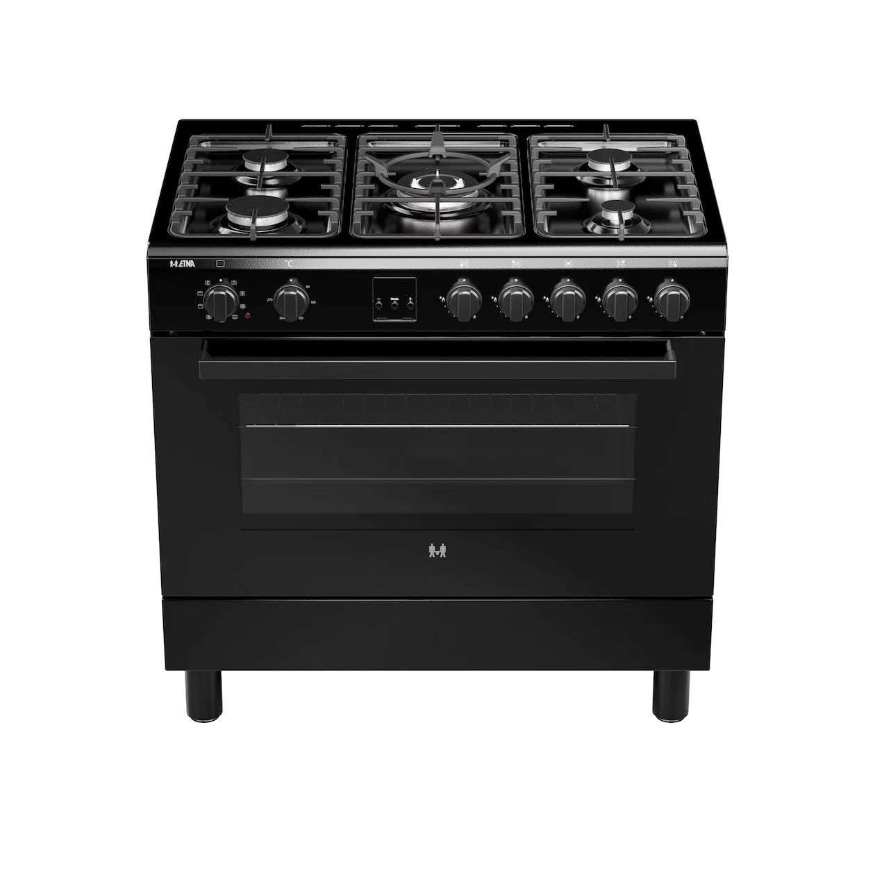 Etna FG190ZWA Gasfornuis Zwart