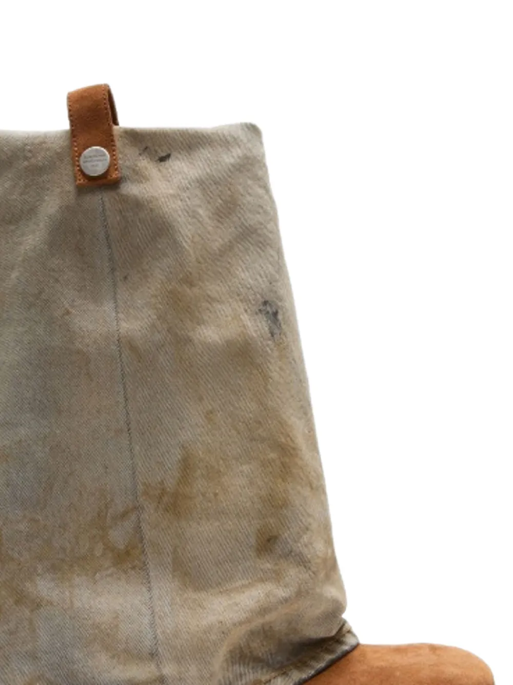 Acne Studios Laarzen met chunky zool - Beige