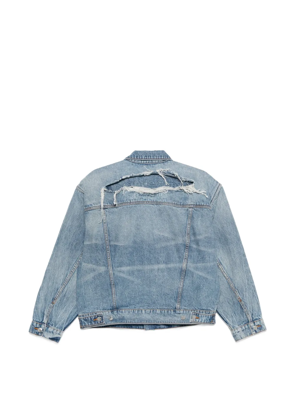 Alexander Wang Gerafeld jack met logo - Blauw