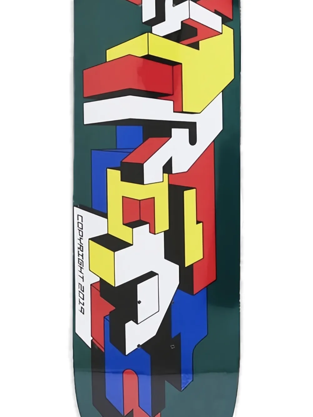 Supreme Delta houden skateboarddeck met logo - Groen