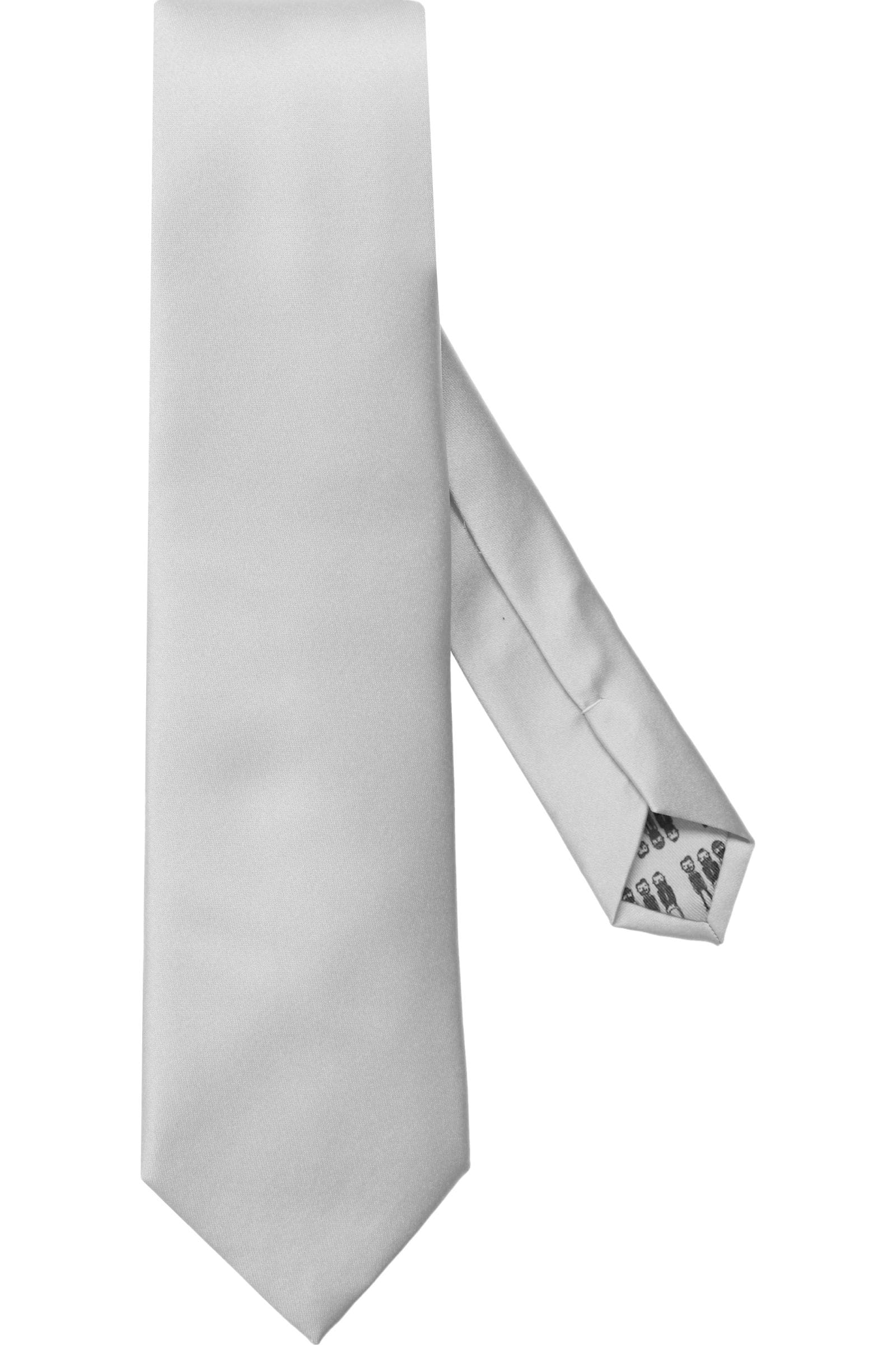 Real Guys Stropdas lichtgrijs, Effen