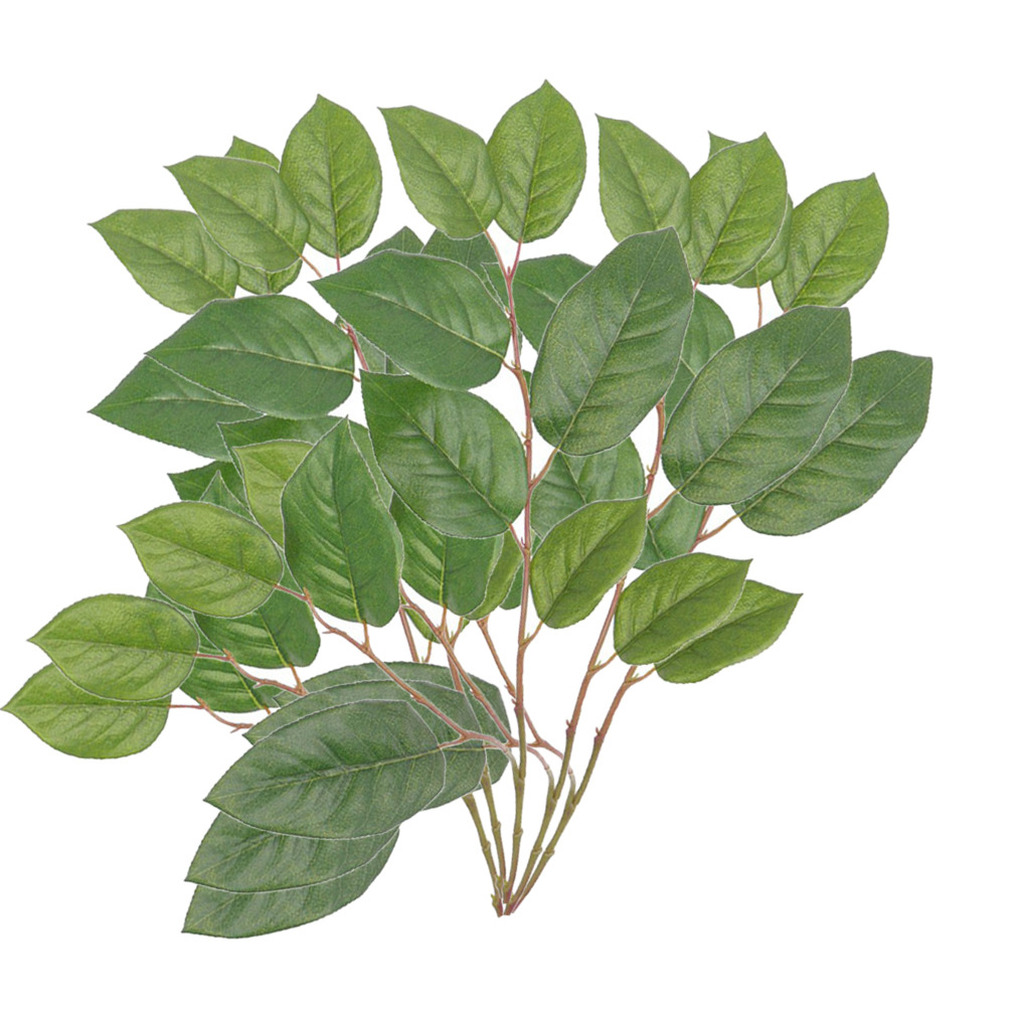 Appelboom groene takken - 6x - kunstplant - 77 cm - bladgroen