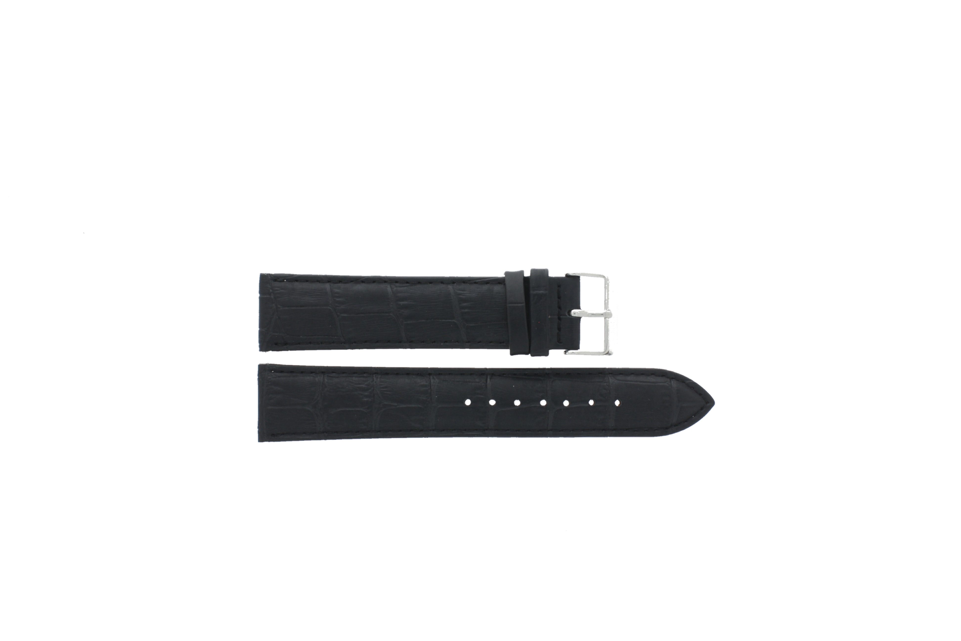 Horlogeband Universeel 229XL.01.22 Leder Zwart 22mm