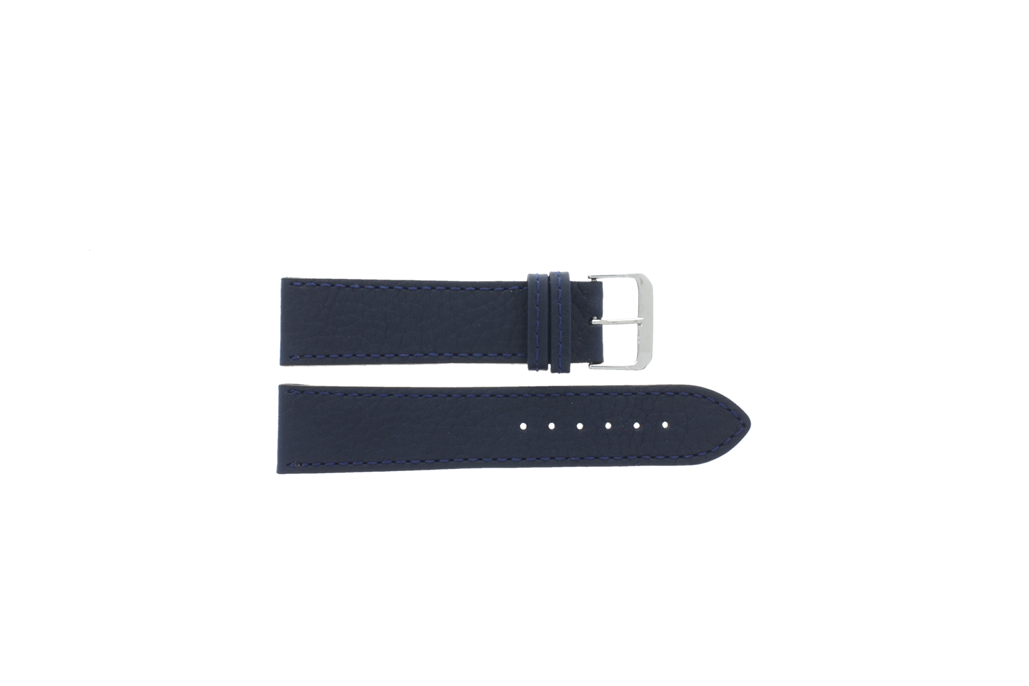 Horlogeband Universeel 3330XL.05.22 Leder Blauw 22mm