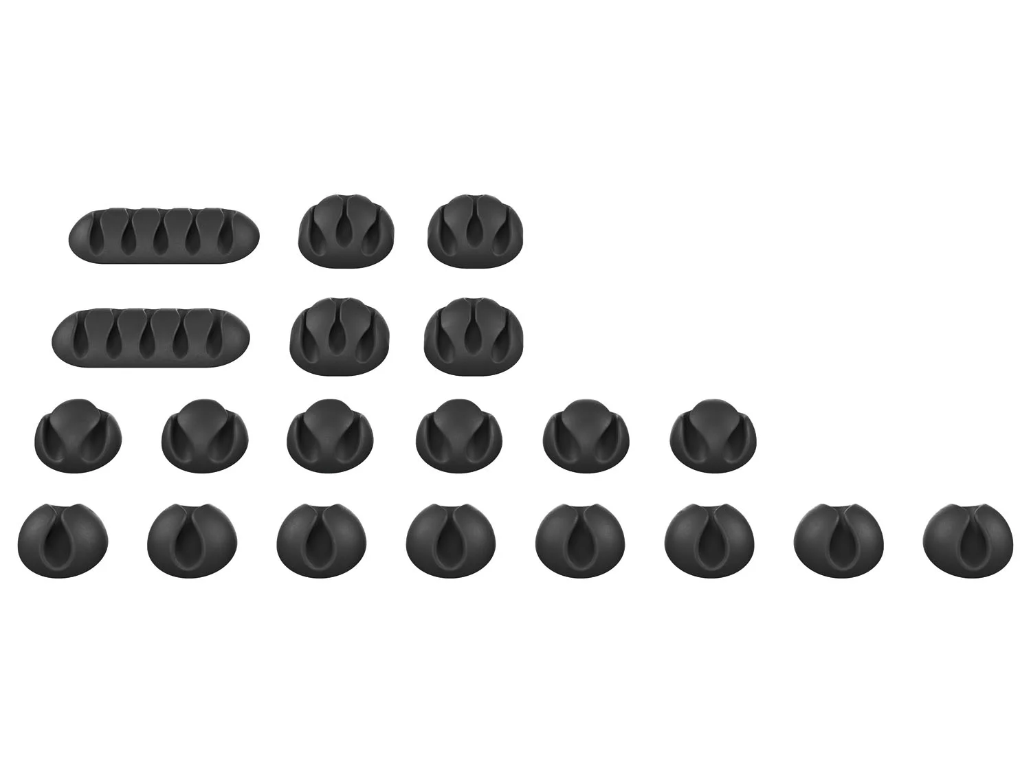 TRONIC Snoerhouders of kabelbinders (Assortiment kabelhouders)