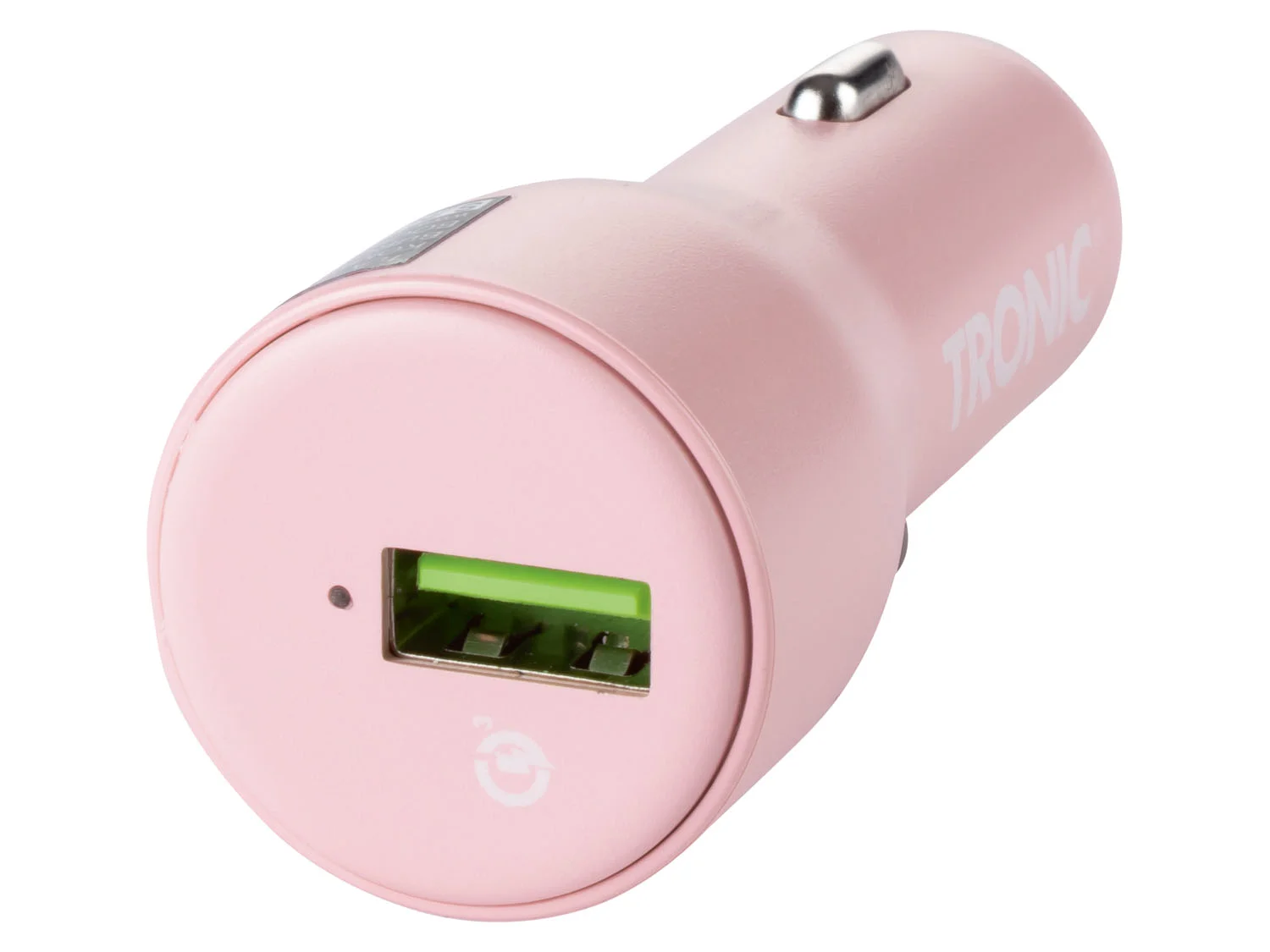 TRONIC USB Auto-oplader (Lichtroze)