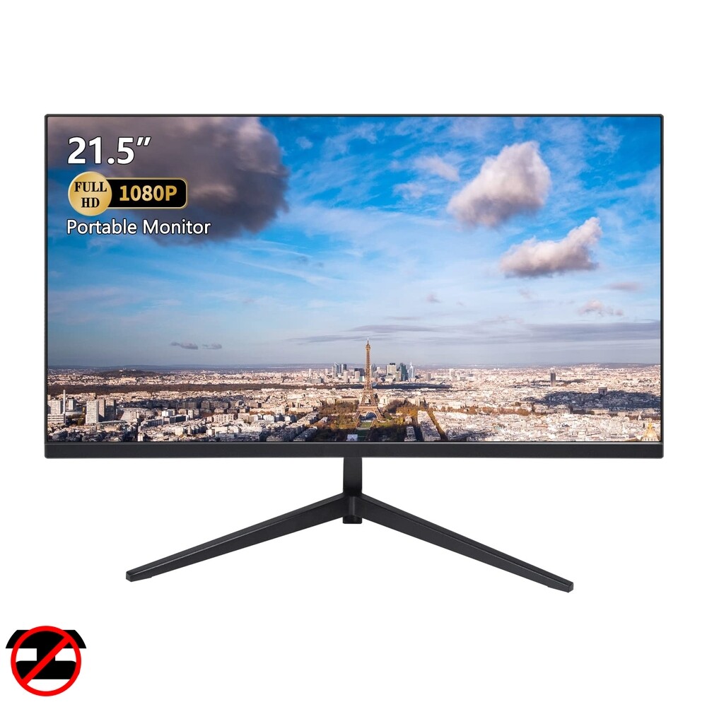 ZFTVNIE HD-215 - 22 inch - 1920x1080 - HDMI - VGA - Zwart - Zonder voet