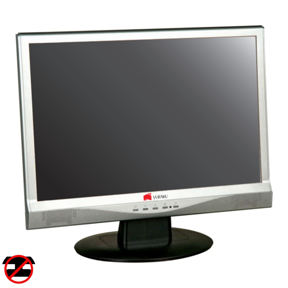 YURAKU YV19WP3 - 19 inch - 1440x900 - VGA - Zwart - Zonder voet