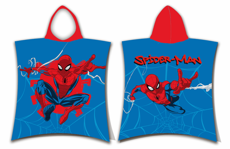 Spiderman poncho 'Webshot' 50 x 115 cm