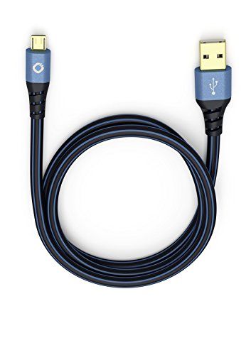 Oehlbach: 2.0 USB Plus USB-A naar Micro-B 1,00 meter