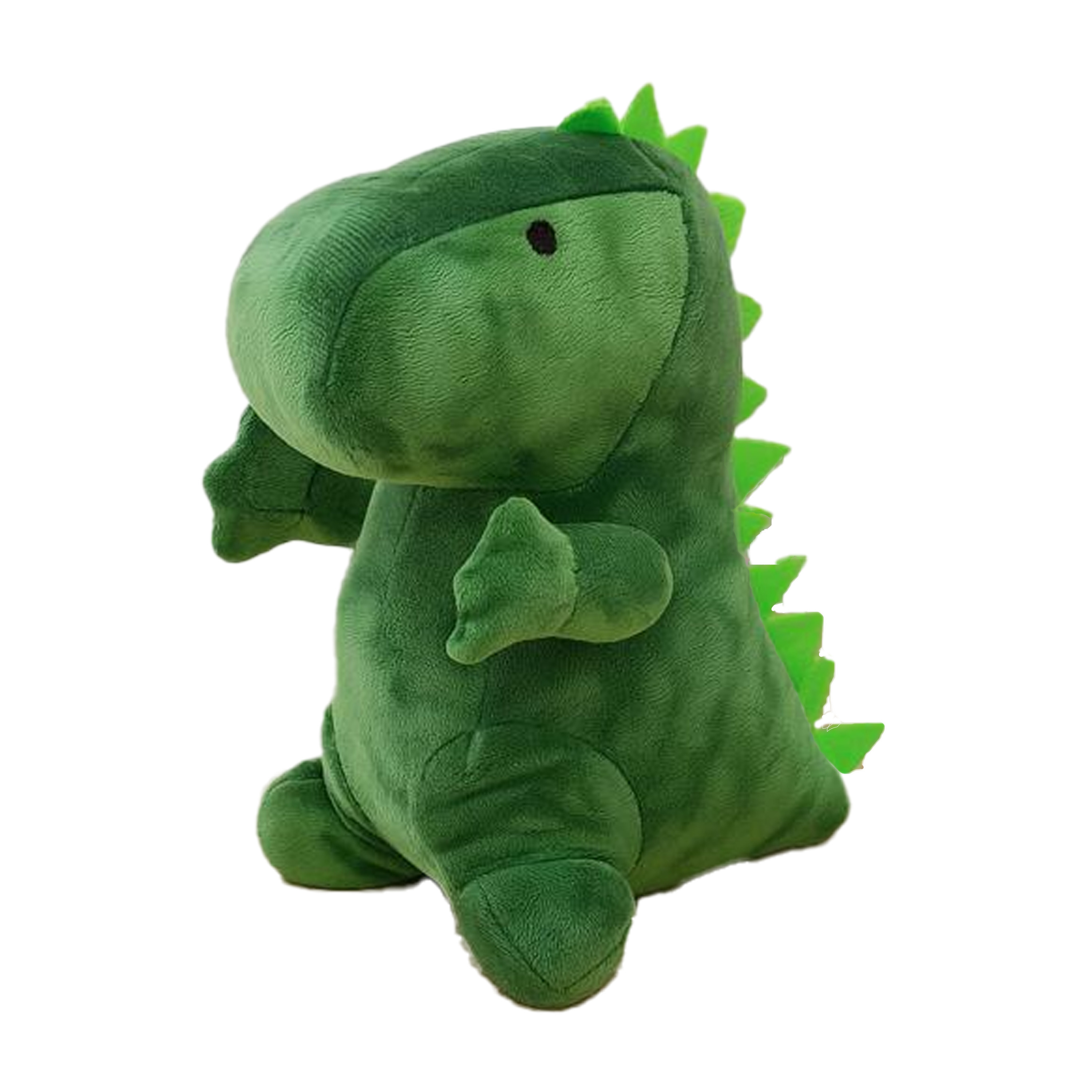Cepewa Deurstopper Dino - groen - polyester - H24 cm -
