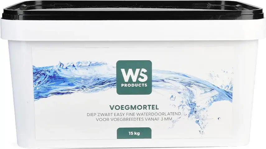WS Voegmortel Easy Fine Diep Zwart 15 kg