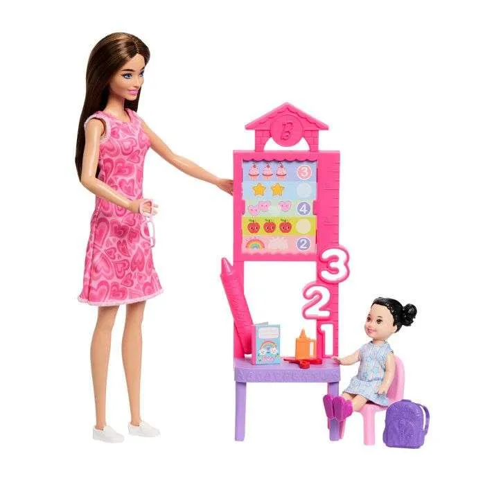 Barbie Schooljuf Speelset - Barbie - JMK16
