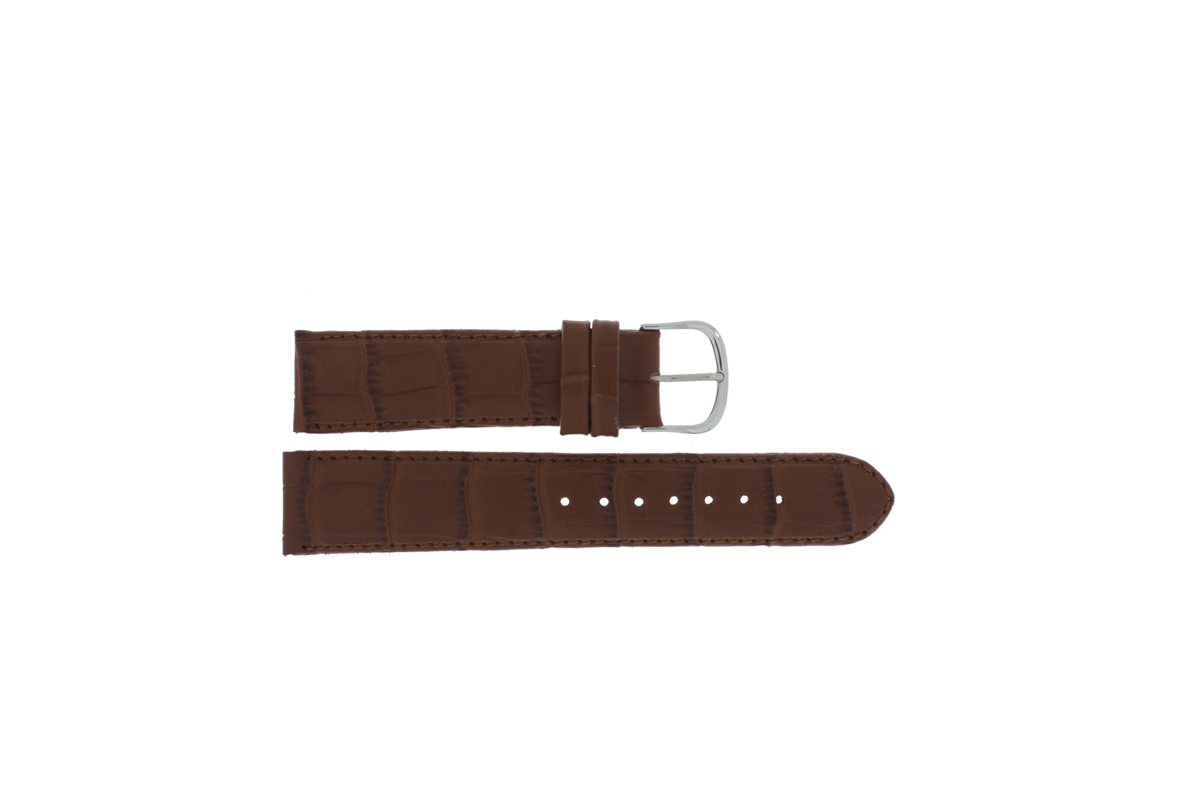 Horlogeband Universeel 62248.23.20 Leder Cognac 20mm