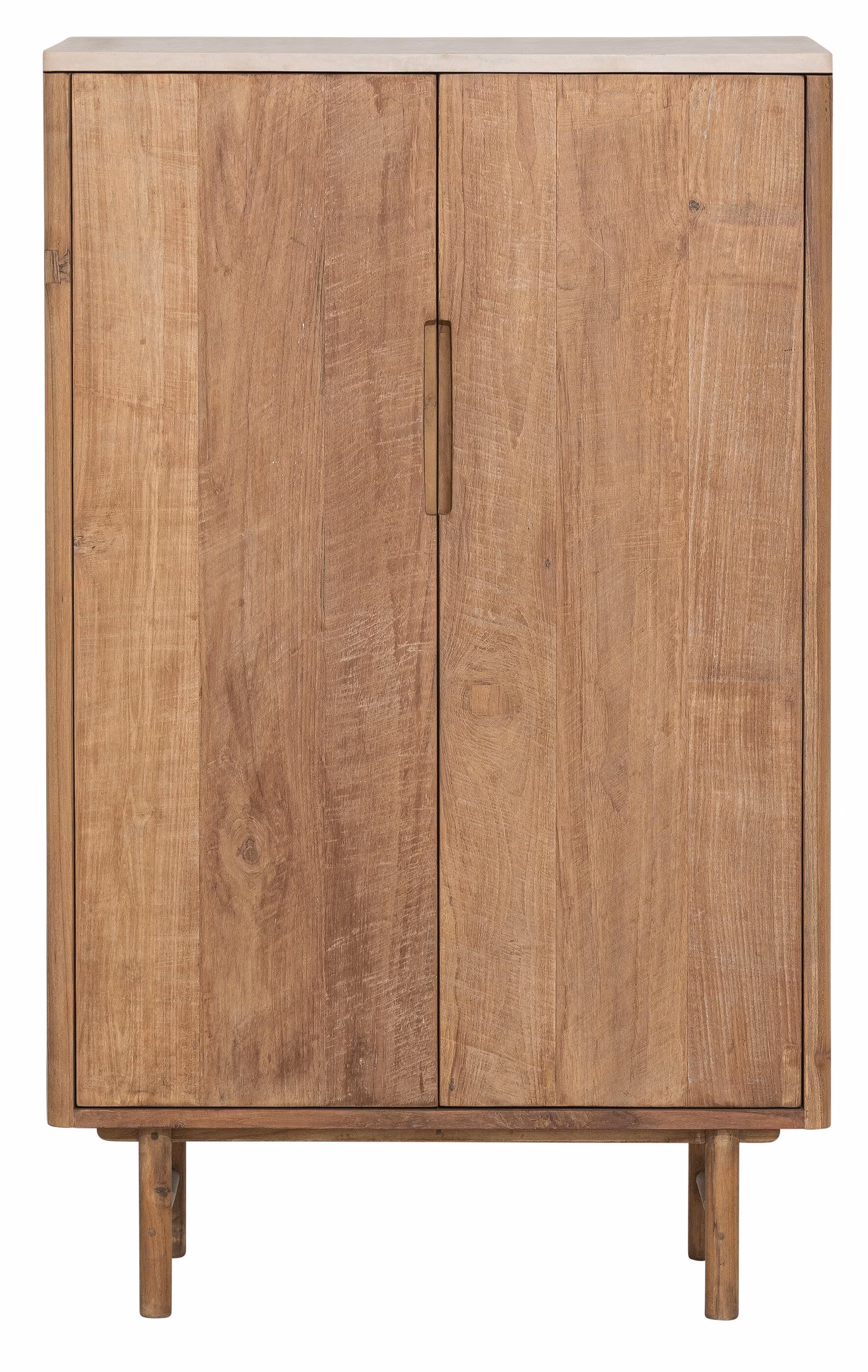 DTP Home Opbergkast 'Bliss' Mortex Teakhout, 130 x 80cm