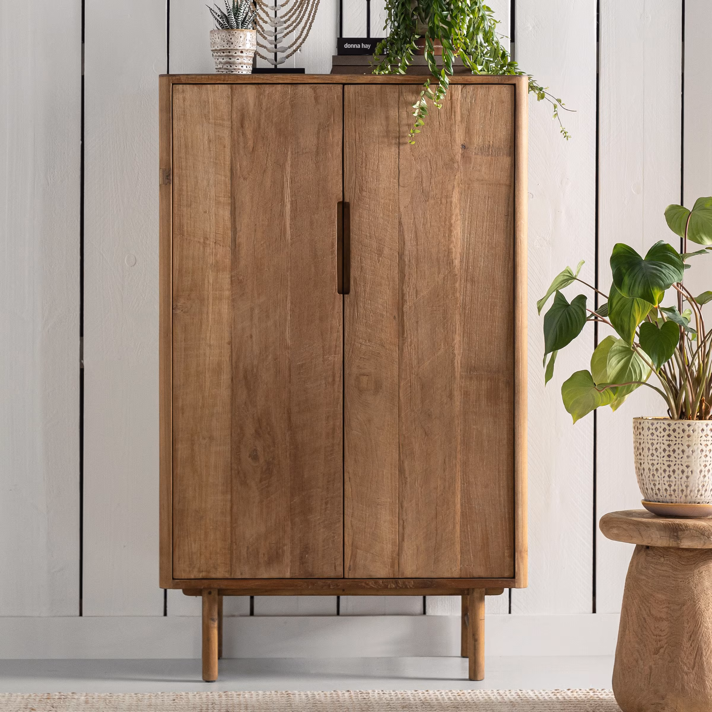 DTP Home Opbergkast 'Bliss' Teakhout, 130 x 80cm