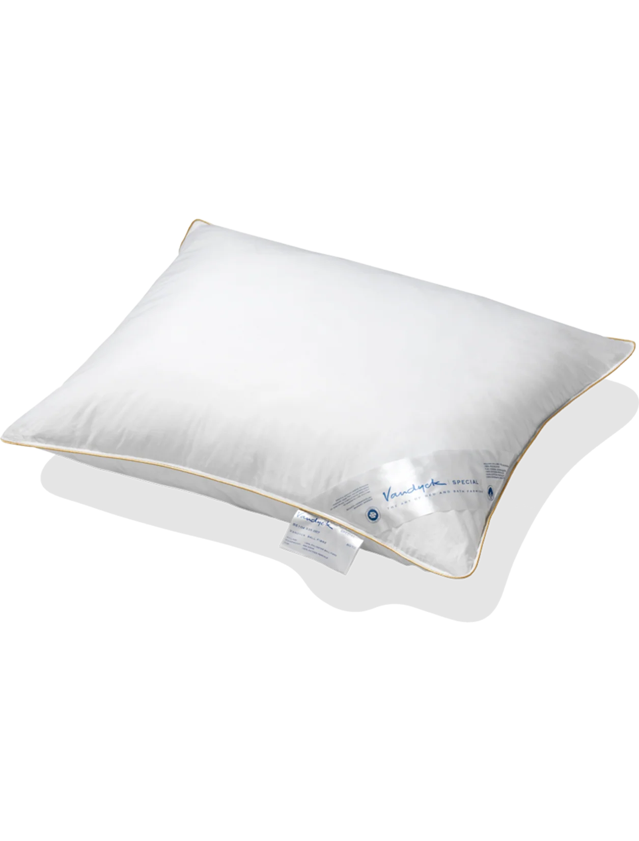 Vandyck hoofdkussen Speciaal Ball Yellow - comfortabel zacht