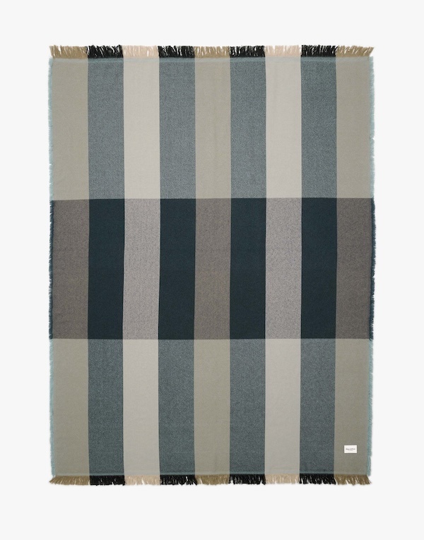 Marc O'Polo Eryk plaid Space blue 150x200