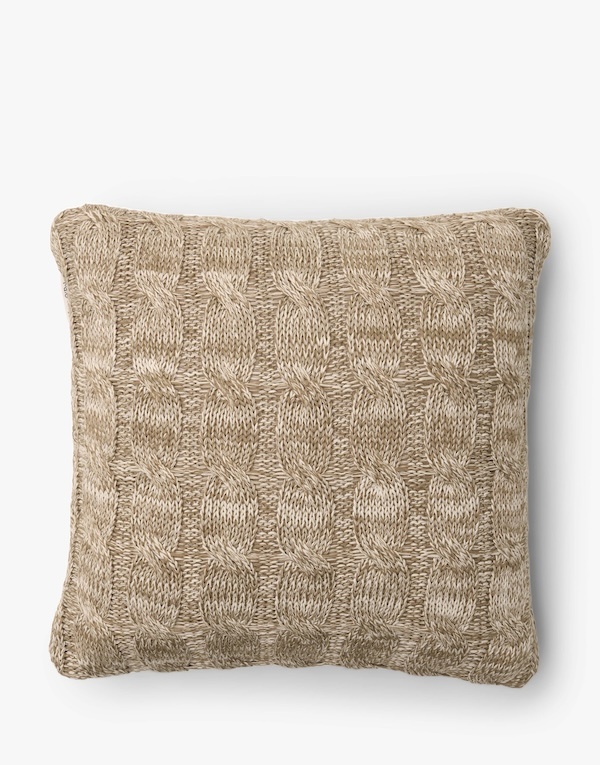 Marc O'Polo Ainaa sierkussen Oak beige 50x50