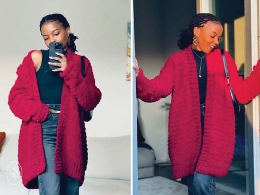 Gratis Haakpatroon Suzette Vest - Oversized vest gehaakt met heerlijk zacht Durable Velvet