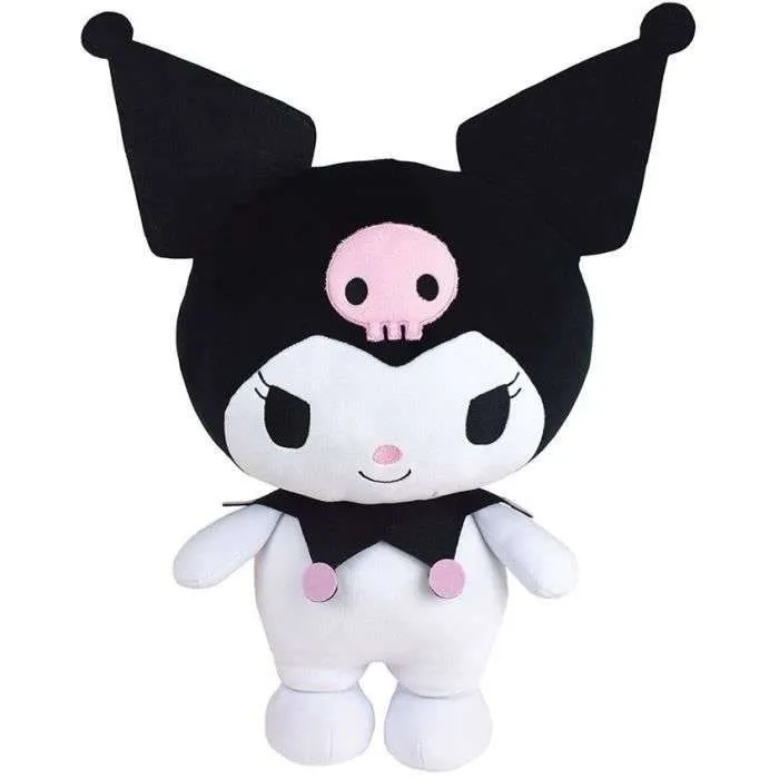 Squishy Kuromi knuffelkussen - HELLO KITTY - JEMINI - Zacht en pluizig - +/- 40 cm