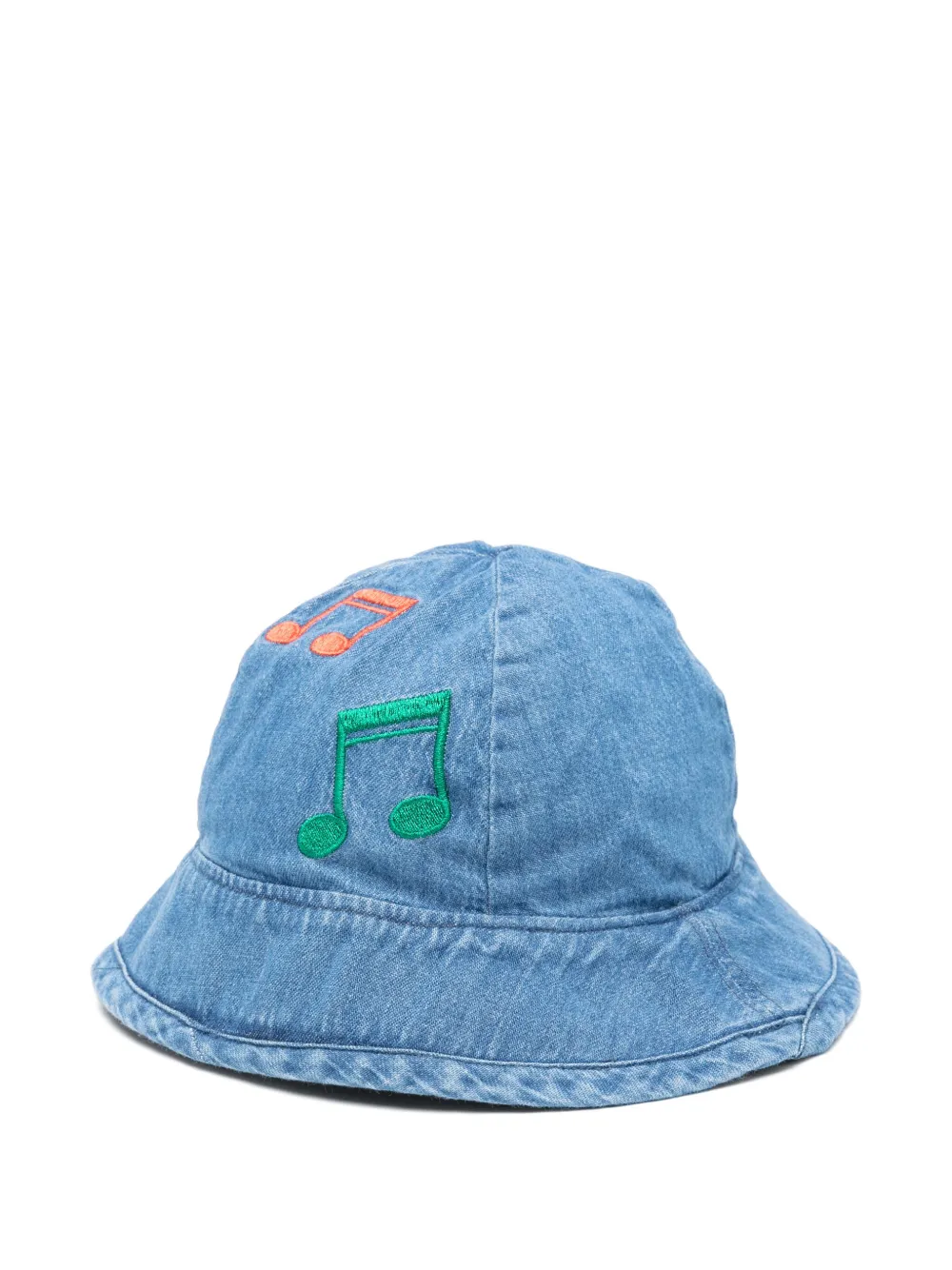 Mini Rodini chapeau Note - Bleu