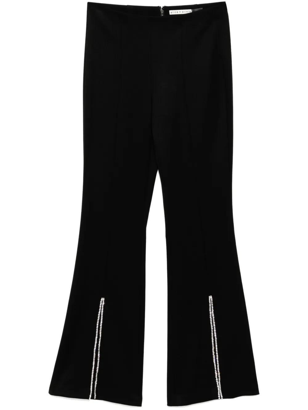 alice + olivia pantalon Rmp à coupe évasée - Noir