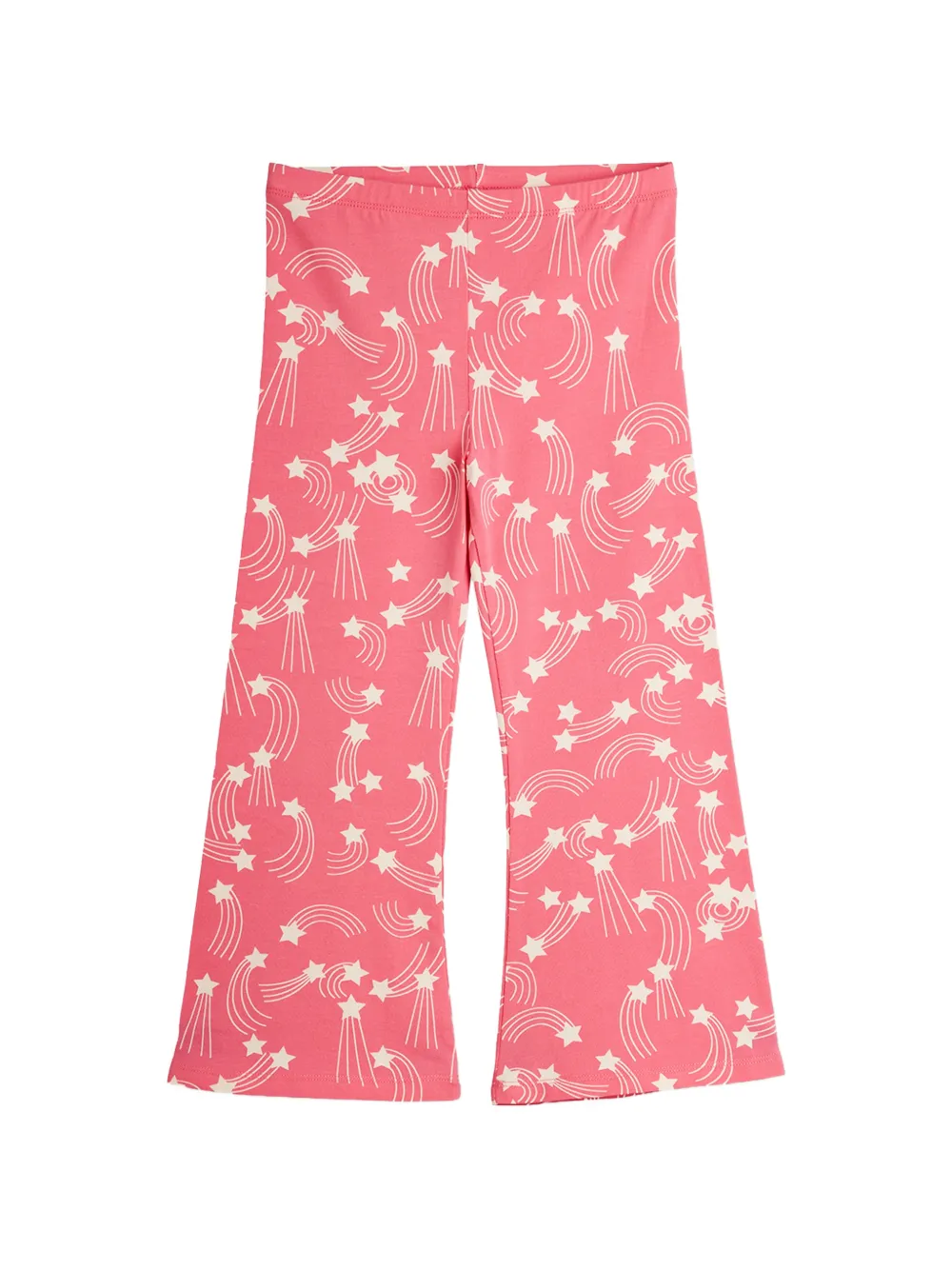 Mini Rodini pantalon à étoiles imprimées - Rose