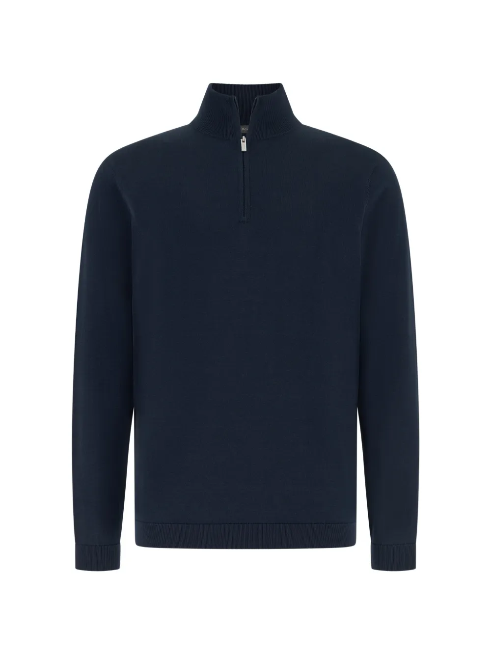 Boggi Milano pull à col zippé - Bleu