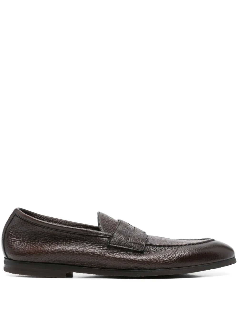 Barrett mocassins en cuir - Marron
