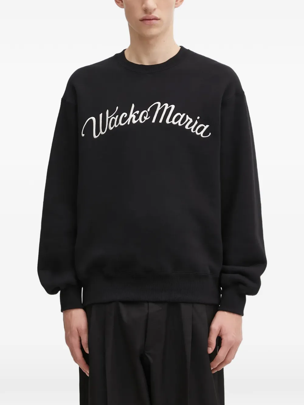 WACKO MARIA sweat à logo - Noir