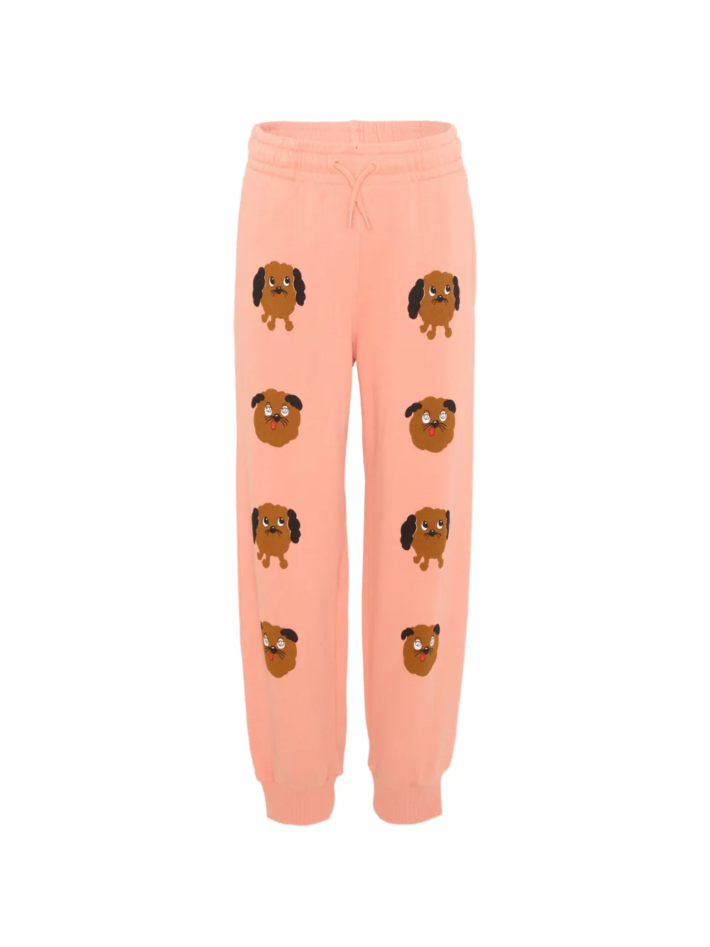 Mini Rodini pantalon de jogging à détail imprimé - Rose