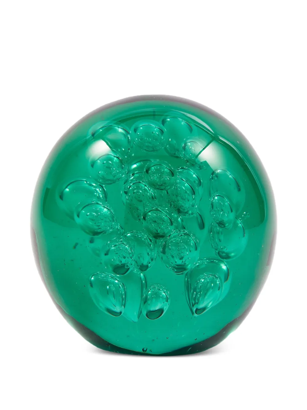 POLSPOTTEN verre orb à motif graphique - Vert